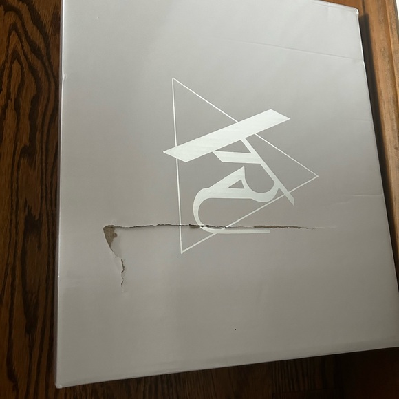 Stylish Platform Sneakers in Blue and White - Picture 7 of 8